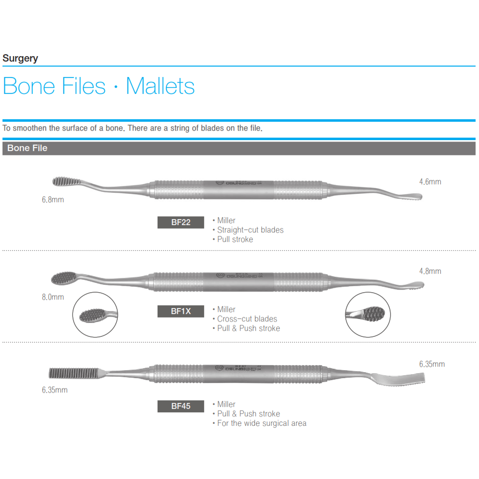 Osung Dental Bone File Original