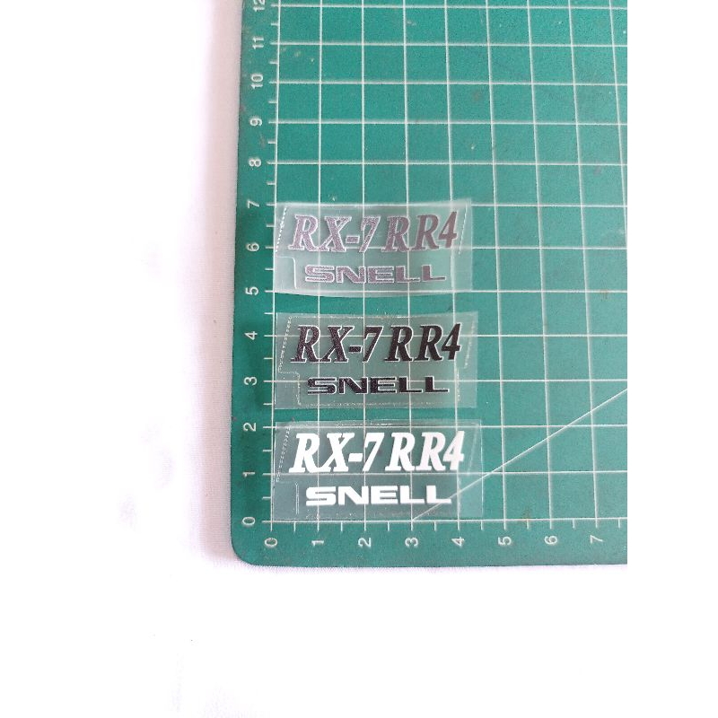 Stiker Helm Sticker Logo Arai RX7 RR4 kecil