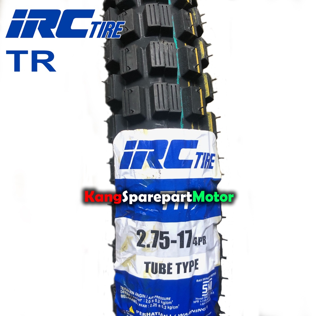 Ban Luar Semi Trail Ring 17 18 IRC TR type tubetype