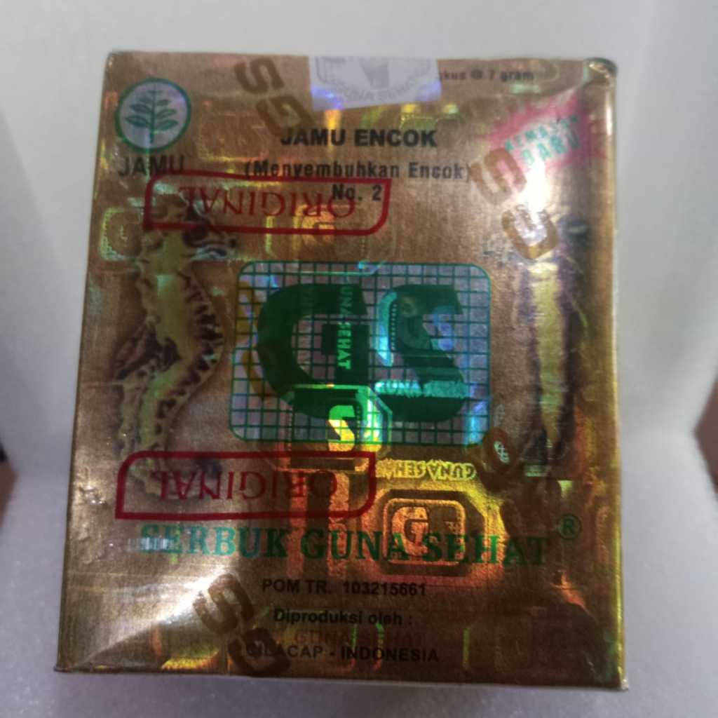 

Jamu GS no 2 Encok Reumatik Pegalinu Ori Asli