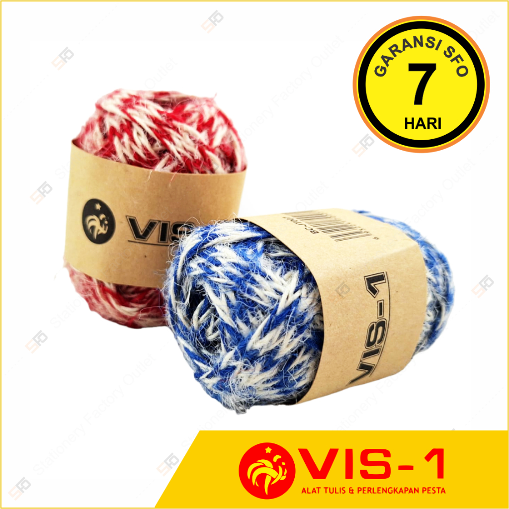 Tali Goni 3M VIS-1 - Rami Jute Kepang Pipih BC-JT007