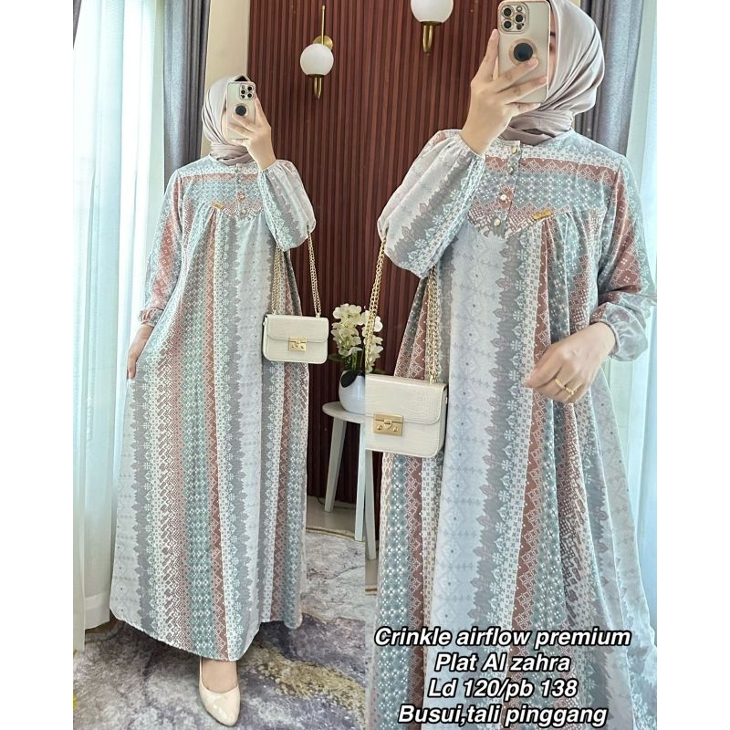 gamis new plat al zahra