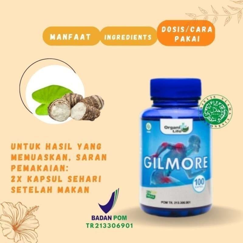 GILMORE Obat Nyeri Sendi BPOM