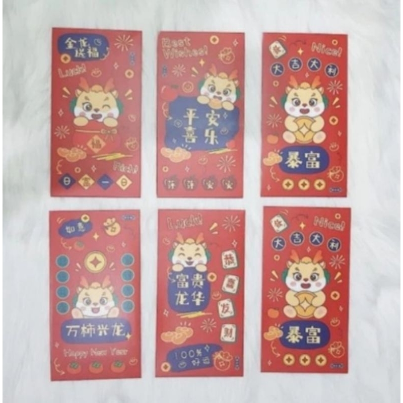 

ANGPAO IMLEK SHIO NAGA LIMITED EDITION 3098 UKURAN BESAR ARTPAPER DOVE TERBARU TERMURAH