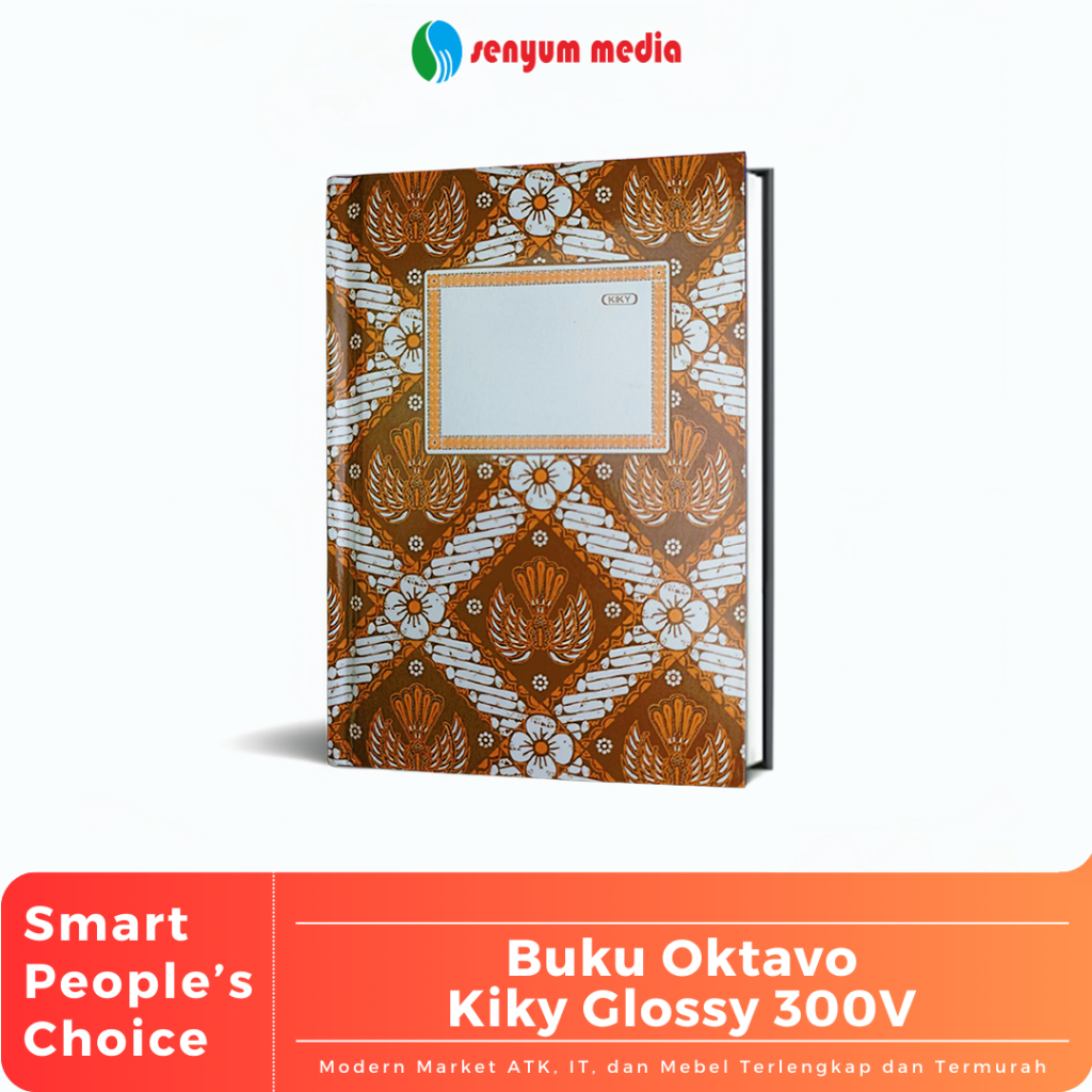 

Buku Oktavo Kiky Glossy 300V (1 Pcs) (S:PCS)