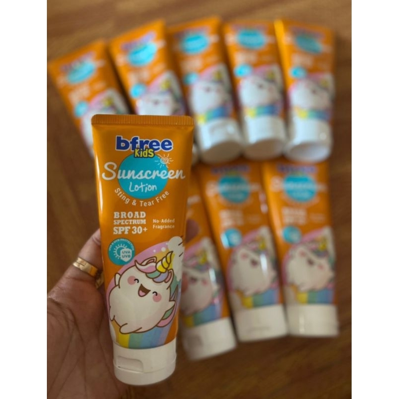BFREE KIDS SUNSCREEN LOTION SPF 30+ / SUNSCREEN LOTION ANAK  / BFREE SUNSCREEN