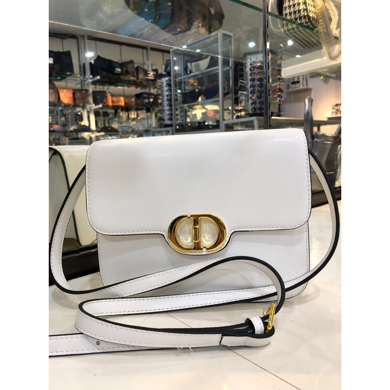 bafagehfashionstore - D premium bag tas selempang wanita / tas selempang putih polos / tas selempang