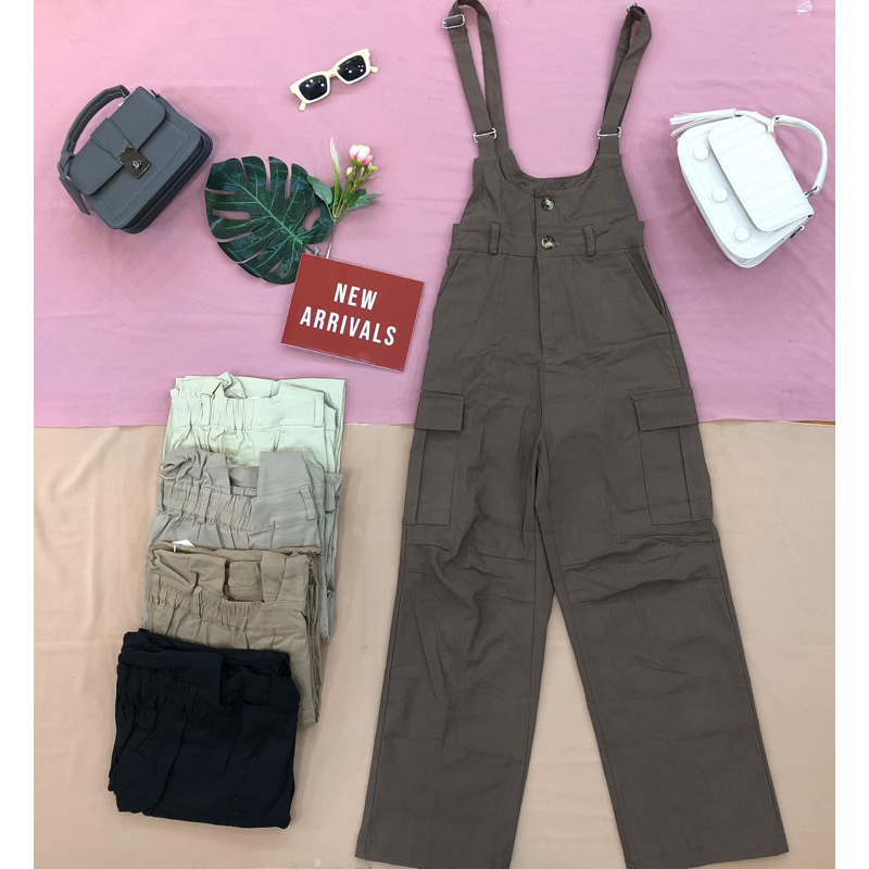 BAJU KODOK OVERALL OUTER WANITA DEWASA BRANDED