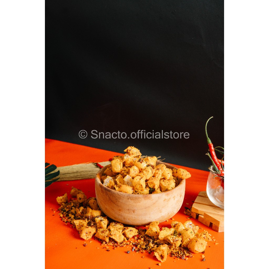 

Siomay Mini Kering Exstra Pedah dan Gurih | 250g | 500g | 1kg