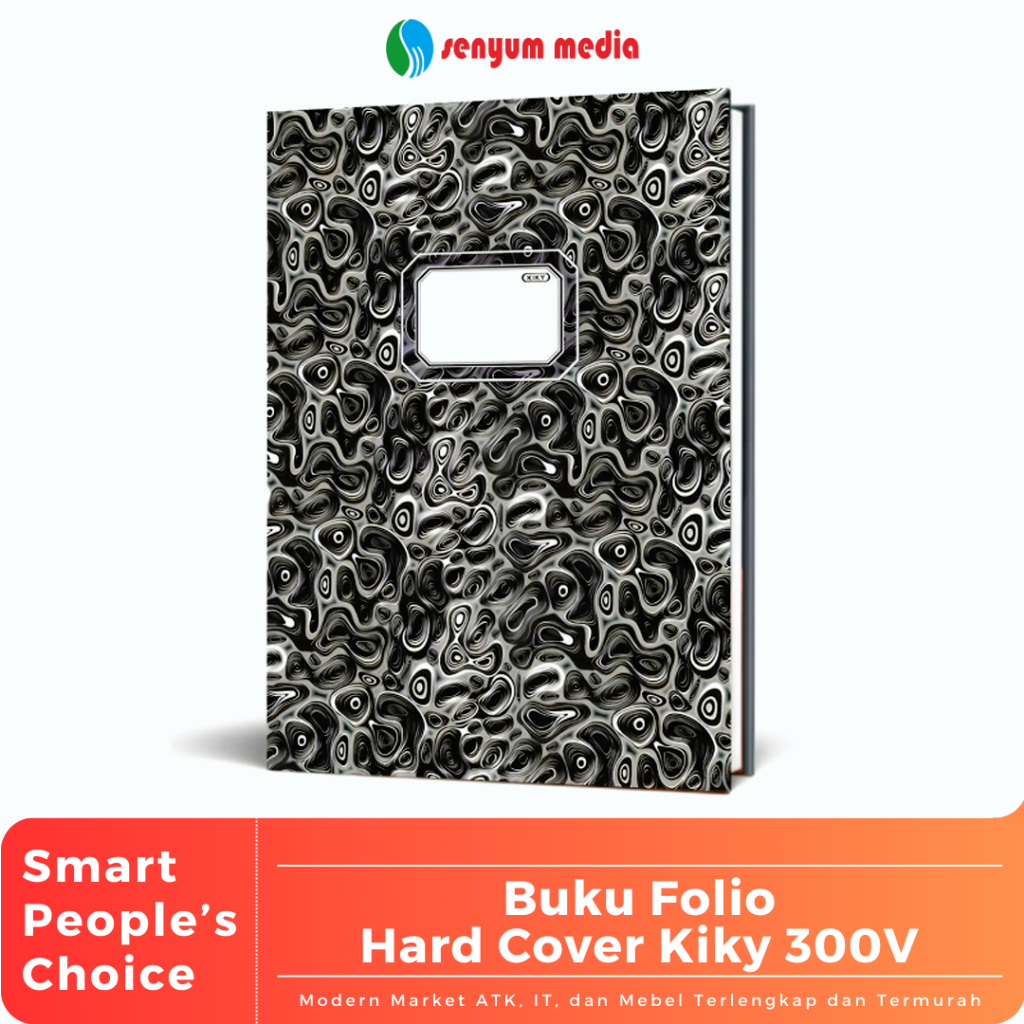 

Buku Folio Hard Cover Kiky 300V (1 Pcs) (S:PCS)
