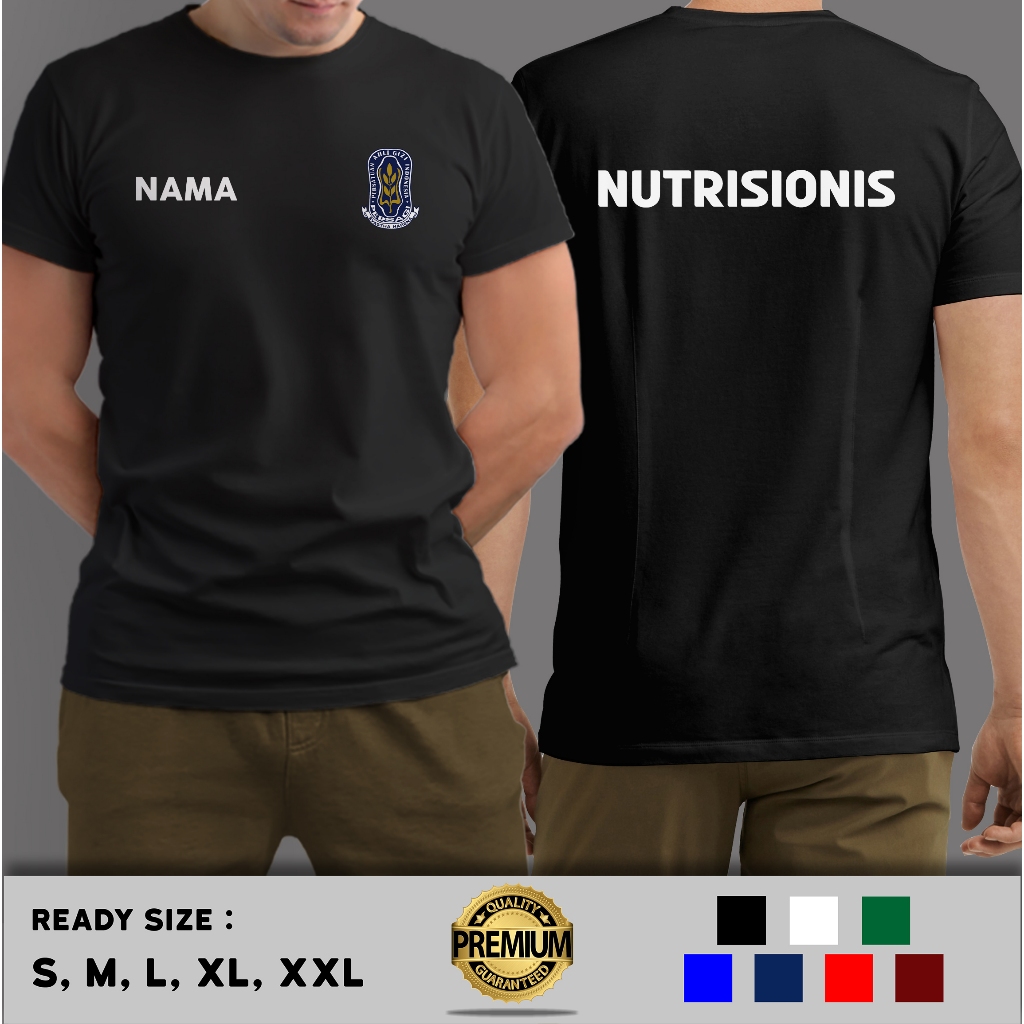 Kaos PERSAGI Persatuan Ahli Gizi Indonesia Nutrisionis Terlaris