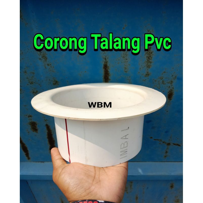 UYUI corong talang pvc 6 inch