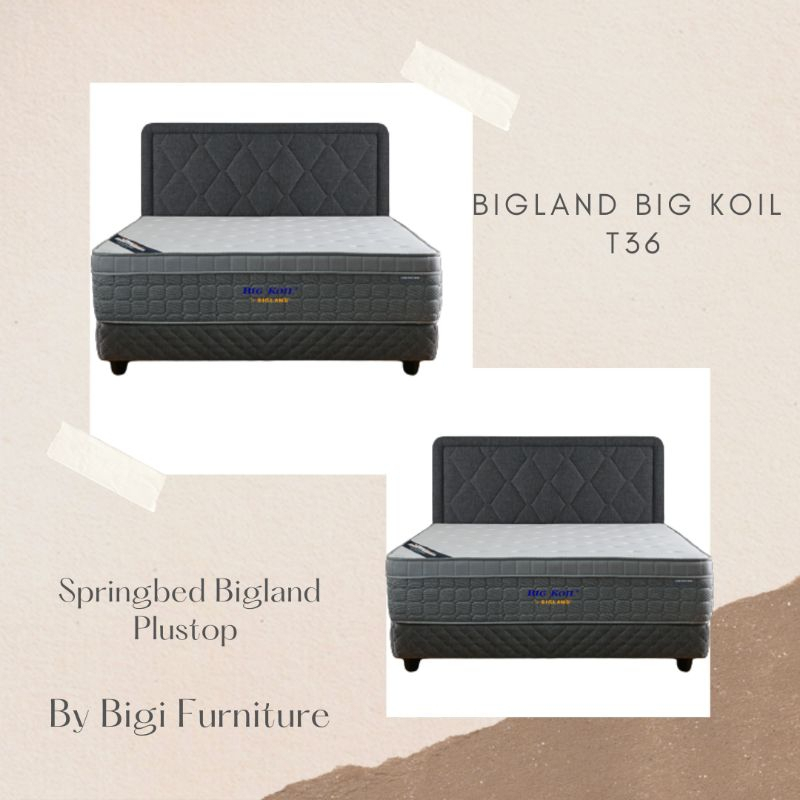 BIGSALE KASUR SPRINGBED BIGLAND BIG KOIL T36