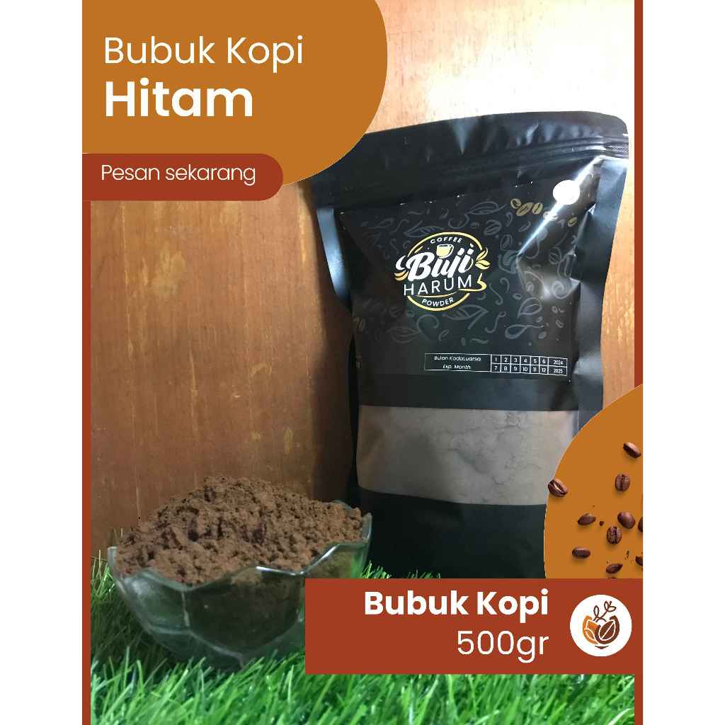 

Bubuk kopi premium 500 gr cocok untuk oleh oleh