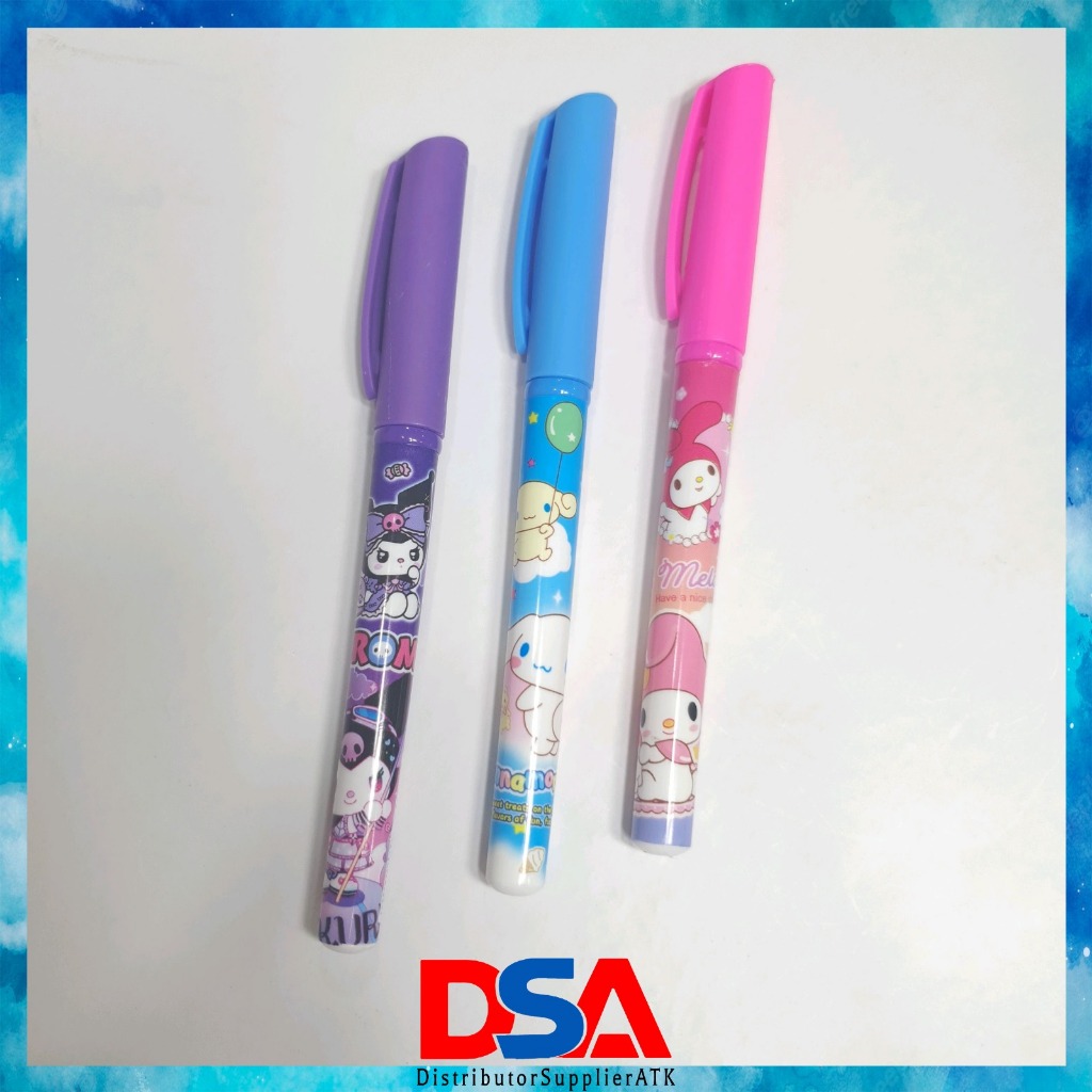 

PULPEN GEL 0,5/PULPEN KARAKTER SANRIO/PULPEN KARAKTER MOROL KURO MELO