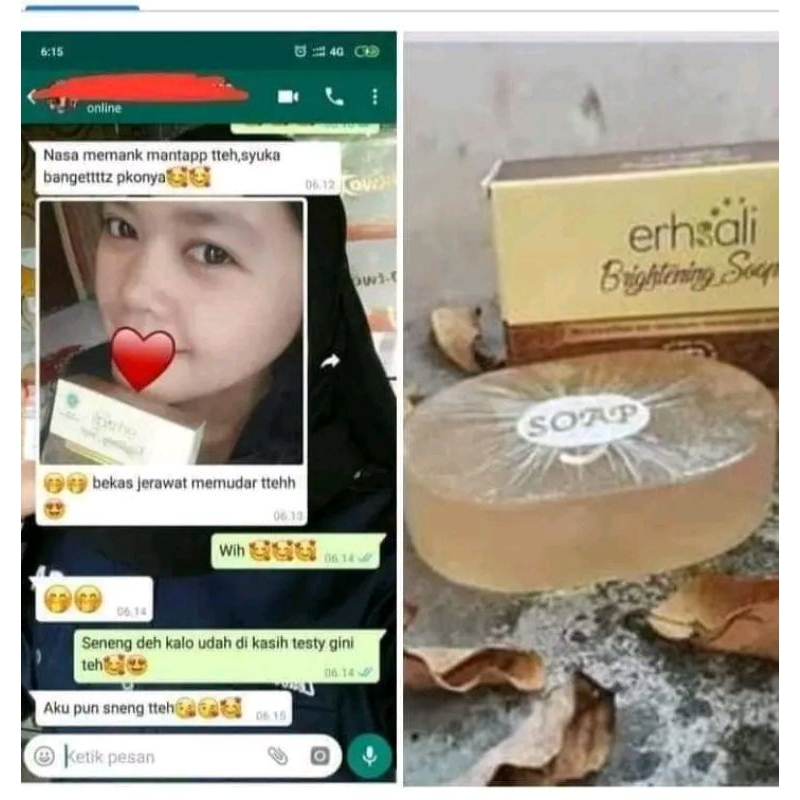 Sabun Cuci muka Moreskin Ershali NASA