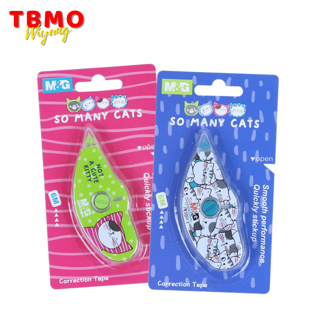 

TBMO M&G Correction Tape So Many Cats 5mmx6m ACT11874