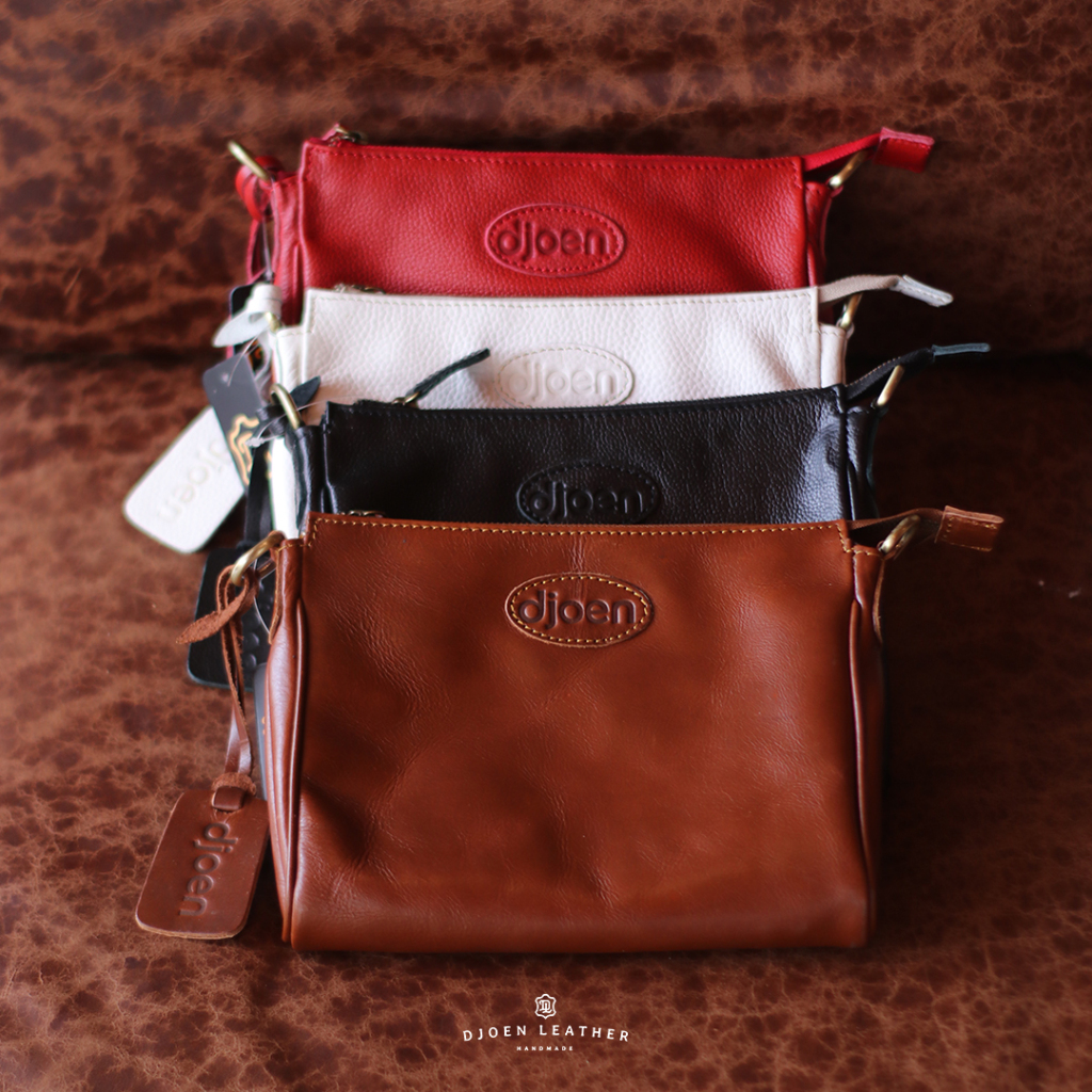 Tas wanita kulit sapi asli Chintya Sling Bag by Djoen Leather