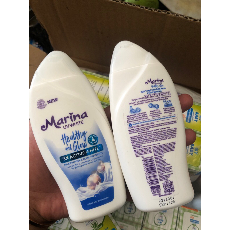 marina hand body 95 mil hand body marina hand body mencerahkan handbody kecil handbody mini body lot