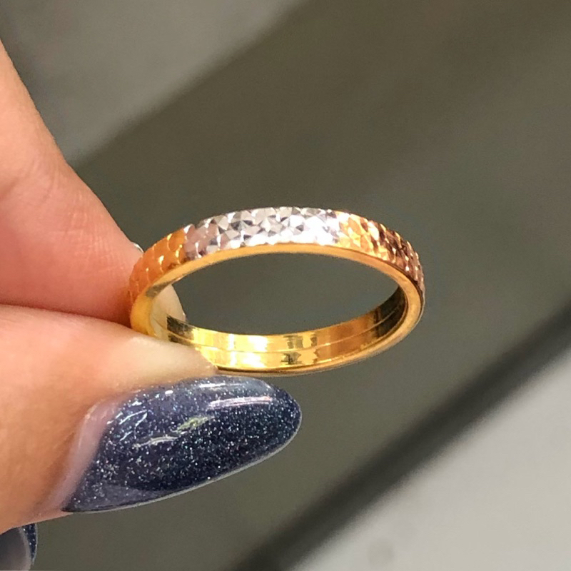 B4 KO- CINCIN BANGKOK 3WARNA 1.18GR KADAR 375 UKURAN 15