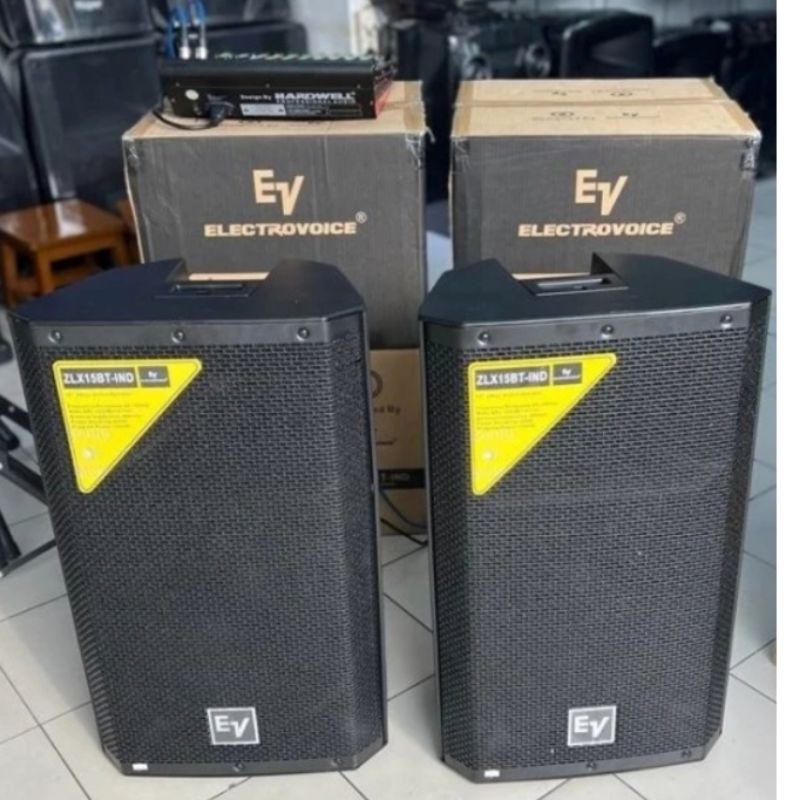 SPEAKER AKTIV EV ELECTROVOICE ZLX 15 BT IND 15 INCH SPEAKER SEPASANG 2 UNIT EV ELECTROVOICE ORIGINAL