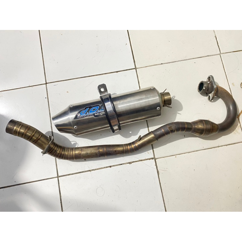 knalpot ori DOS KLX ORIGINAL pnp KLX