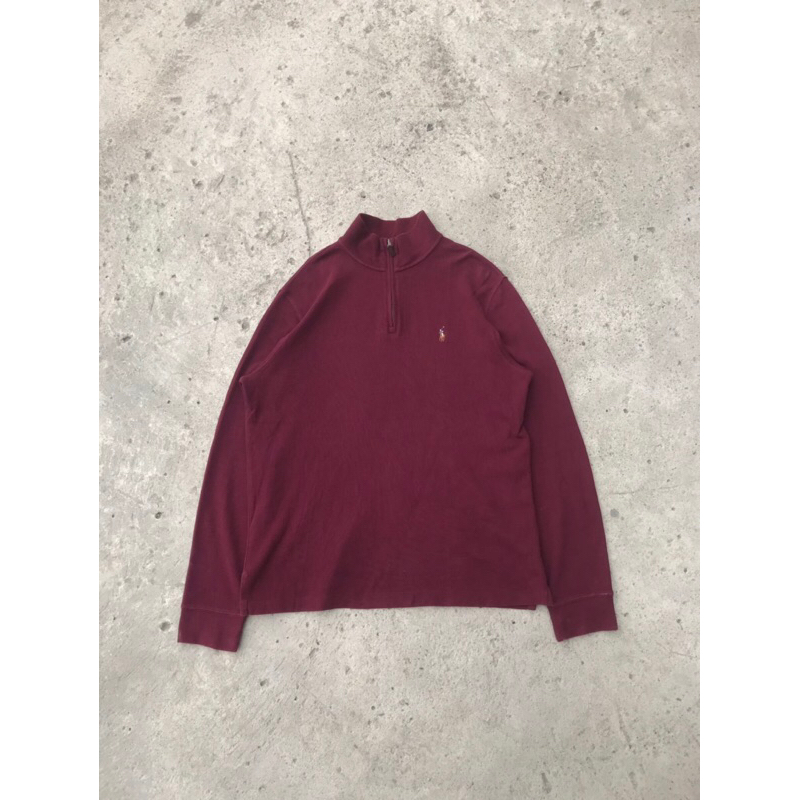 HALF ZIP POLO RALPH LAUREN - POLO ORIGINAL SECOND