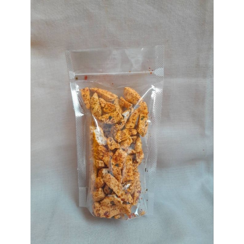 

Basreng Pedas ekstra daun jeruk isi 100gram