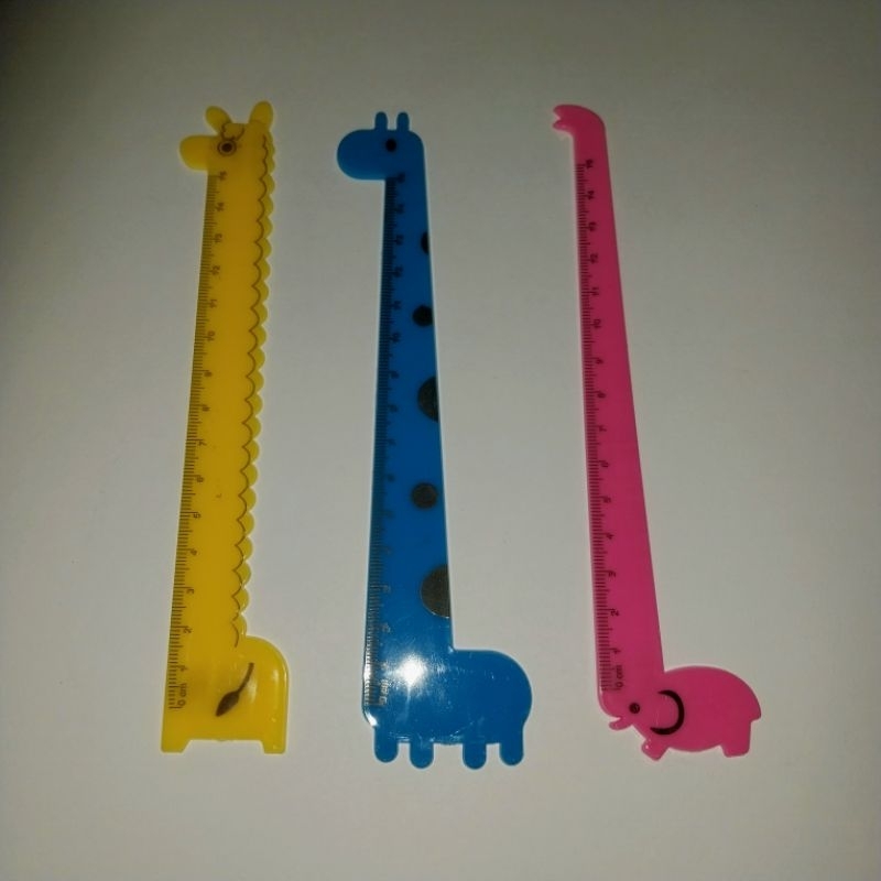 

(1 pcs) Penggaris Jerapah 15cm