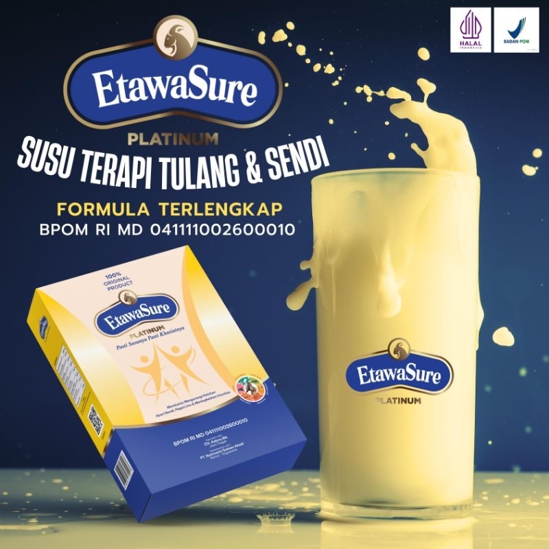 

Etawasure - Susu Kambing Etawa 8 Bahan Herbal Alami Kemasan 250gr