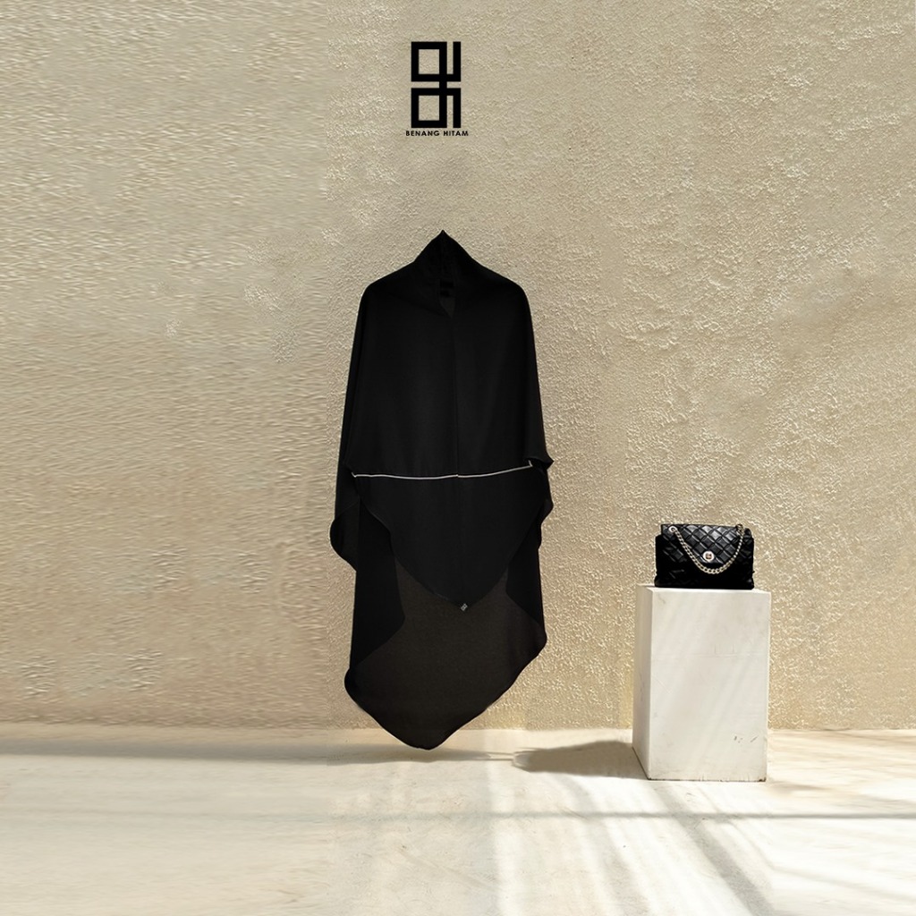 Khimar Medina fursan silk by Benang Hitam