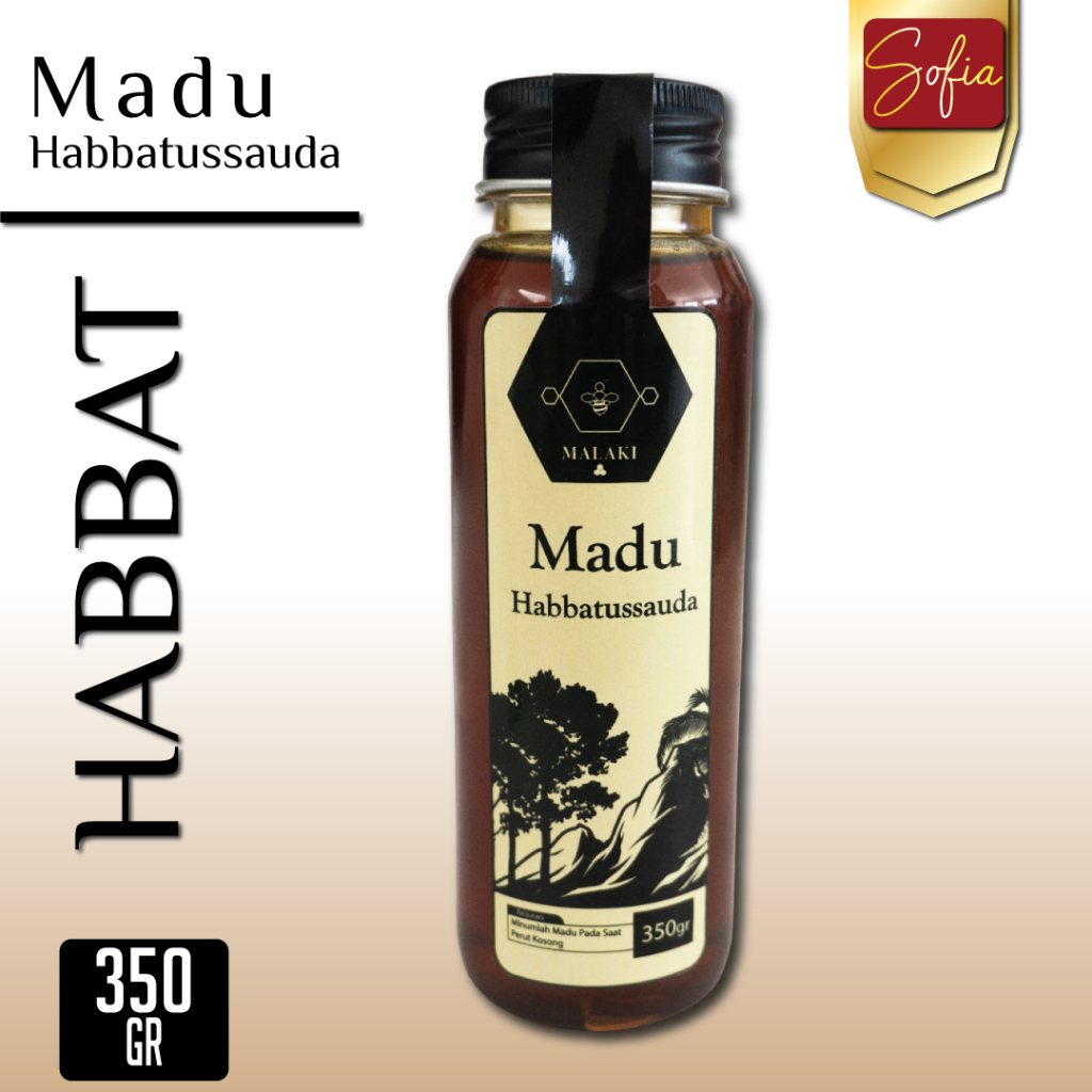 

Madu habbatussauda - madu habbat - madu habat 350gr - madu habbat 350g