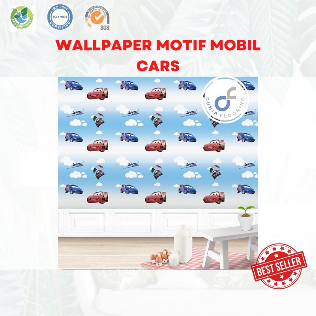 WALLPAPER 3D DINDING MOTIF CARS MOBIL