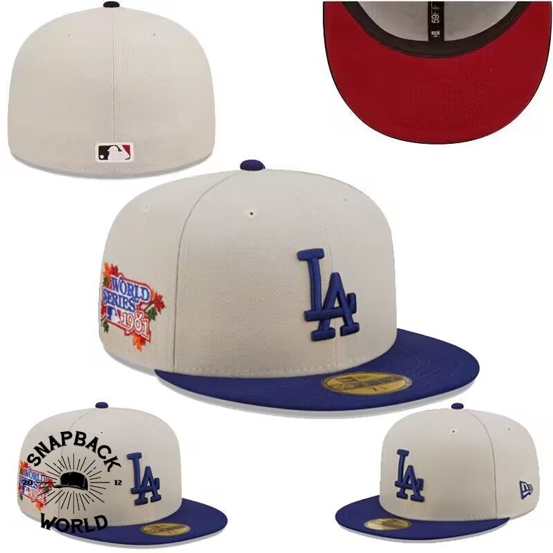 LA Dodgers 1981 liberty Fitted cap import topi snapback