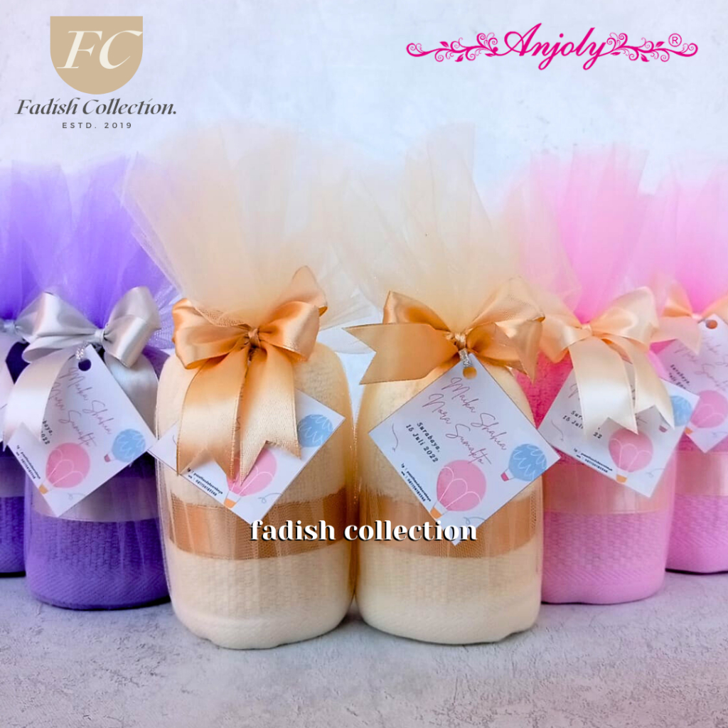 CY - SOUVENIR HANDUK WEDDING PREMIUM - SOUVENIR NIKAHAN MEWAH - SOUVENIR SIRAMAN PENGAJIAN PERNIKAHA