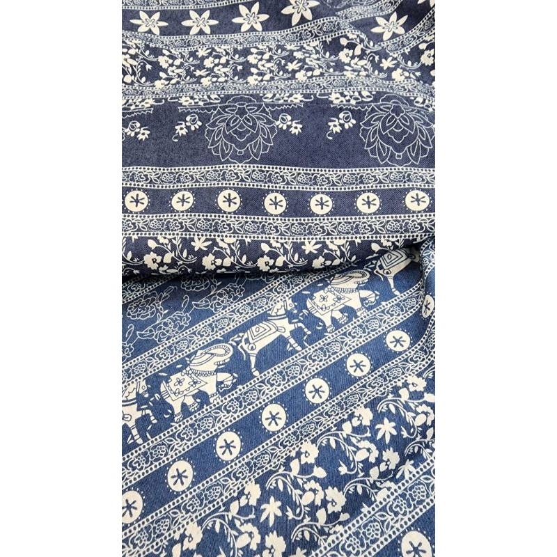 Denim soft kain jeans motif/soft jeans