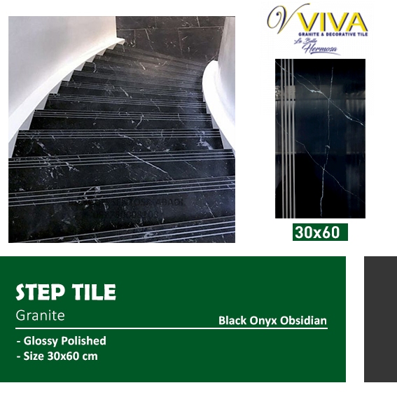 STEPNOSING TANGGA GRANIT CORAK MARMER /STEP NOSING PLIN GRANITE ONYX