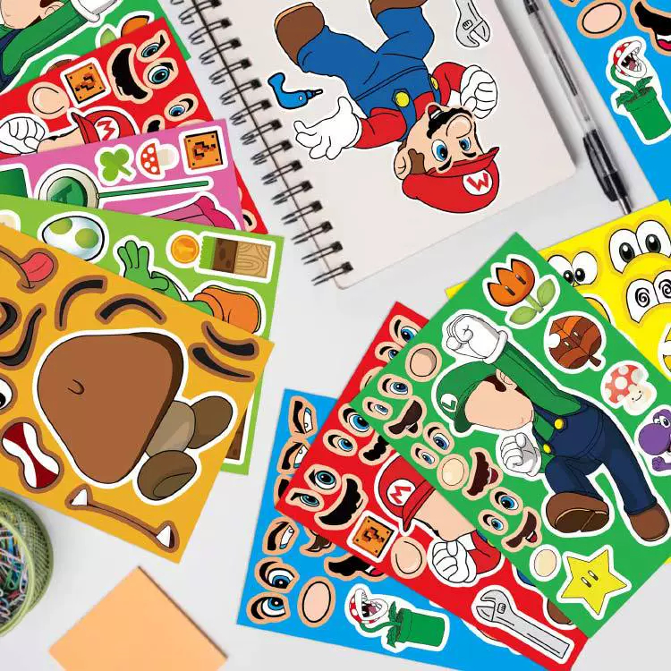 

Sticker DIY Stiker Motif Imut Lucu / Stiker Dekorasi / Stiker Anak DIY |Stiker Edukasi