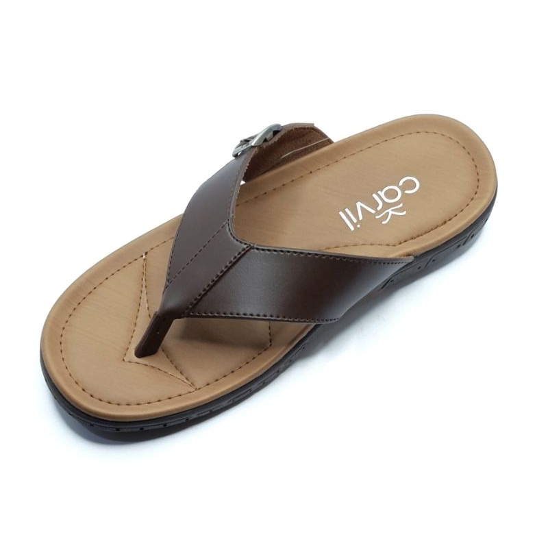 SANDAL CARVIL PRIA FLAVO|Sandal Pria Dewasa|Flavo-01 Brown