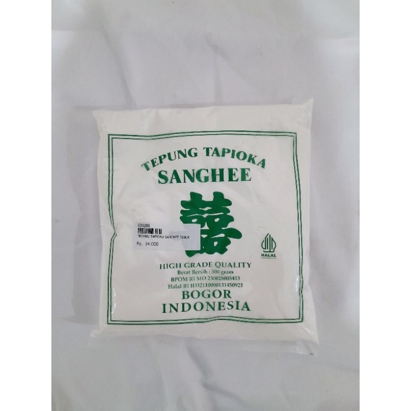 

Tepung Tapioka Sanghee 500gr