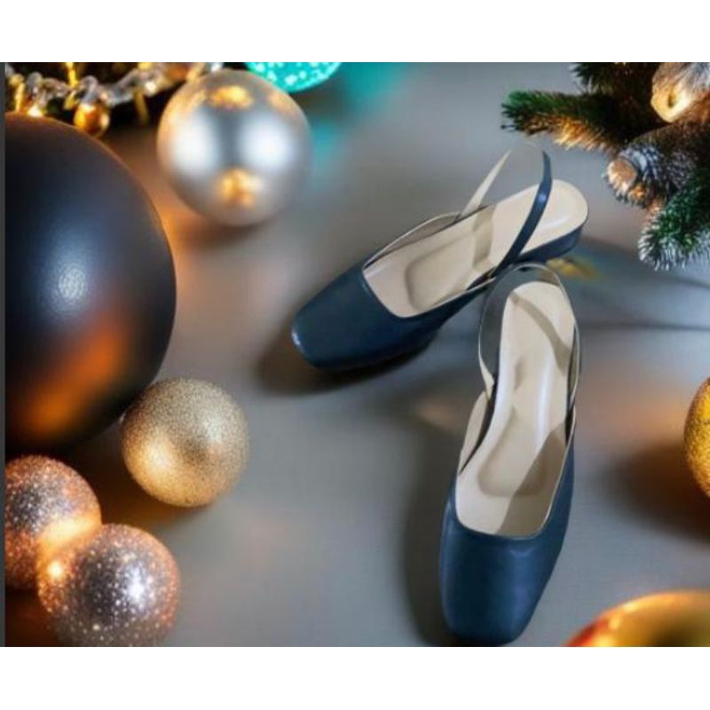 Alive AS02 BLACK Sepatu Sandal Wanita - Sepatu Kantor Wanita - Sepatu Kasual Wanita