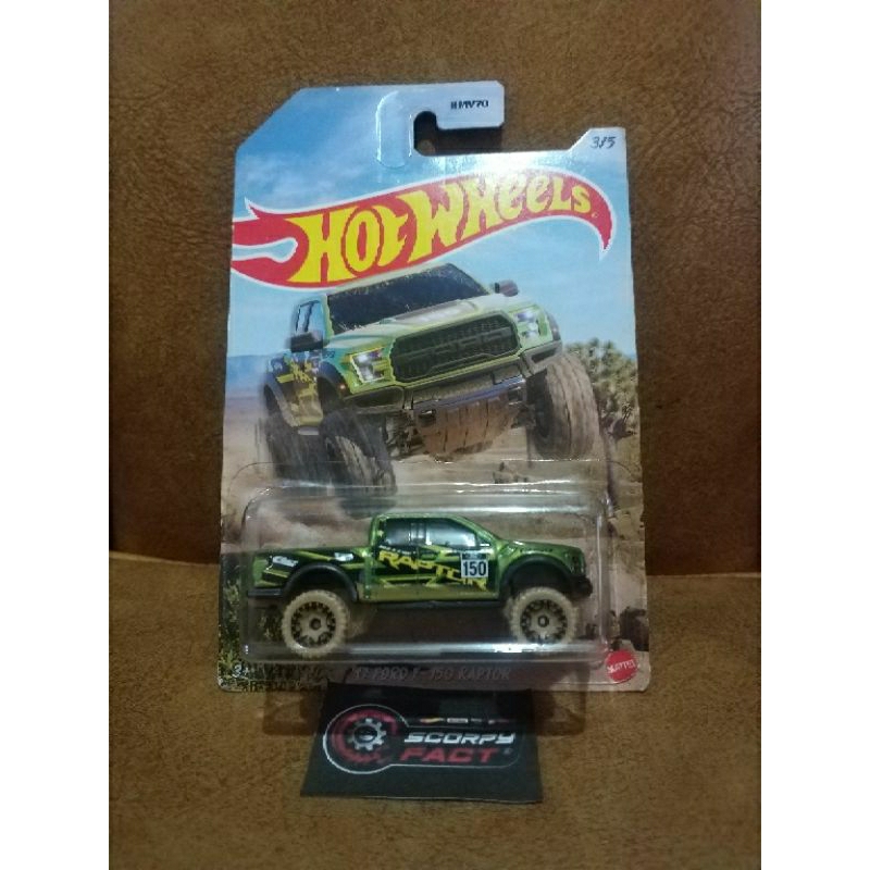 HotWheels Regular Ford F150 Raptor