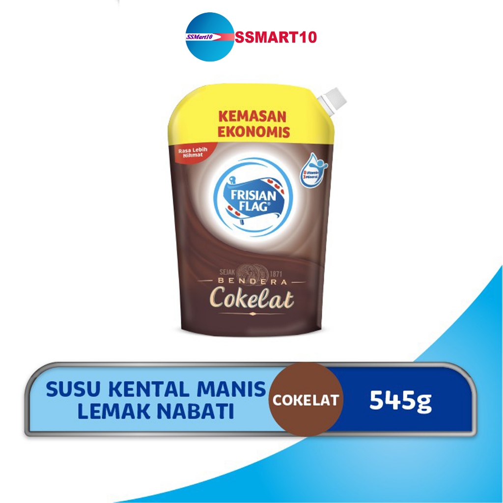 

Frisian Flag Susu Kental Manis Cokelat Pouch 545g