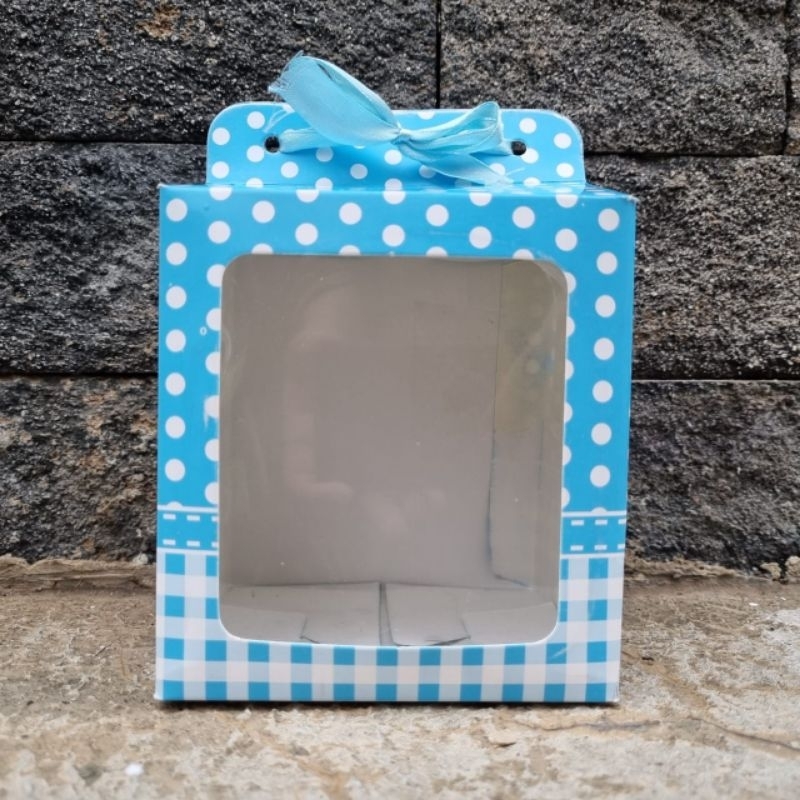 Box mug / Box mug Warna / dus mug / box motif Polkadot