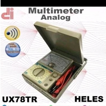 multi tester analog multi meter analog ohm meter analog Heles UX78TR