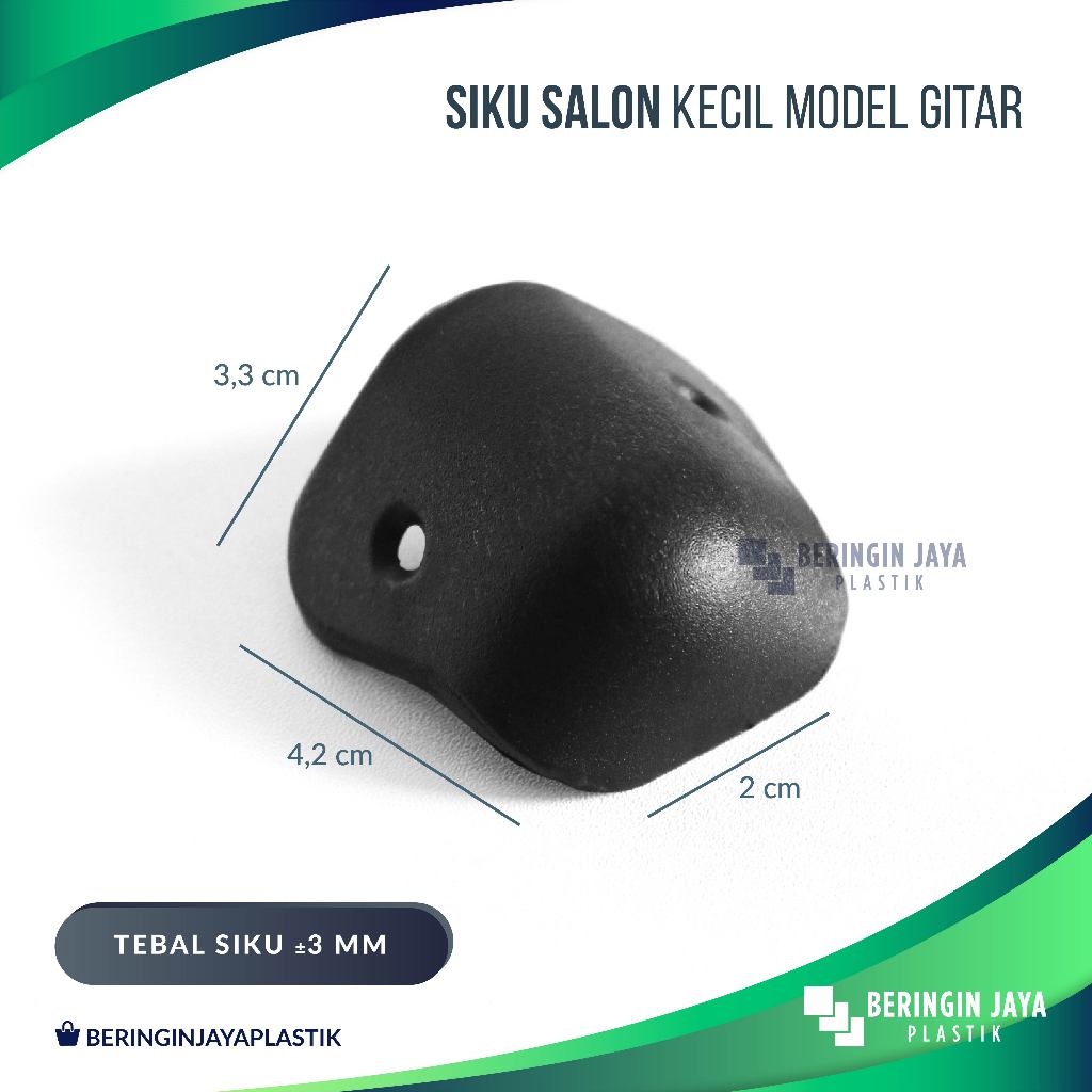 Siku Salon Speaker Kecil Model Gitar / Kaki Box Speaker Plastik Kecil Model Gitar