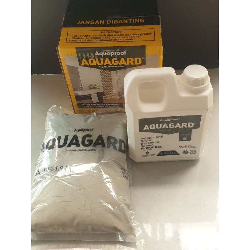 Aquagard 2.5 kg Aquaproof/AQUAGARD pelapis bocor berbahan semen/Aquagard (2.5 Kg)