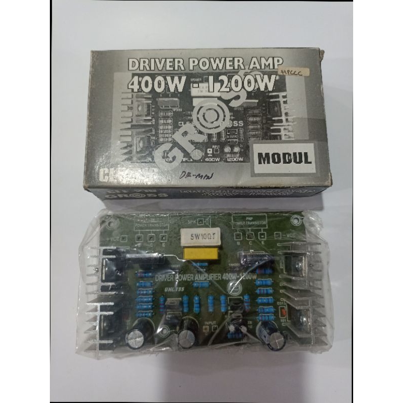 Driver power amplifier 400watt - 1200watt
