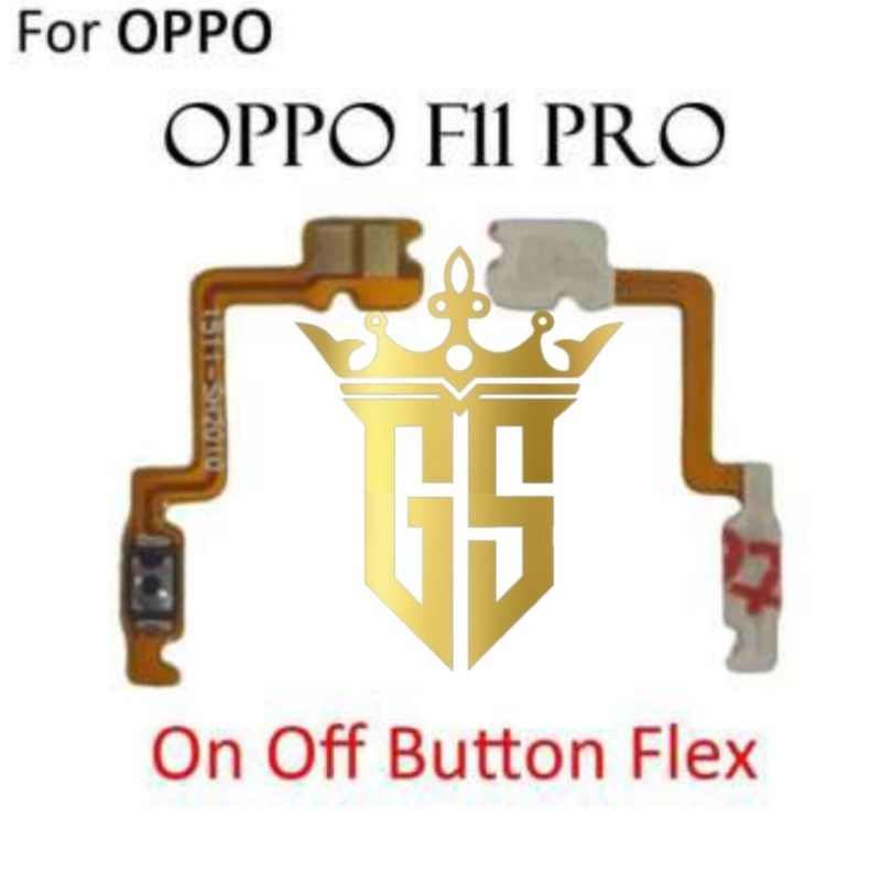 FLEXIBLE ON OFF OPPO F11 PRO / POWER ON OFF OPPO F11 PRO / TOMBOL ON OFF OPPO F11 PRO