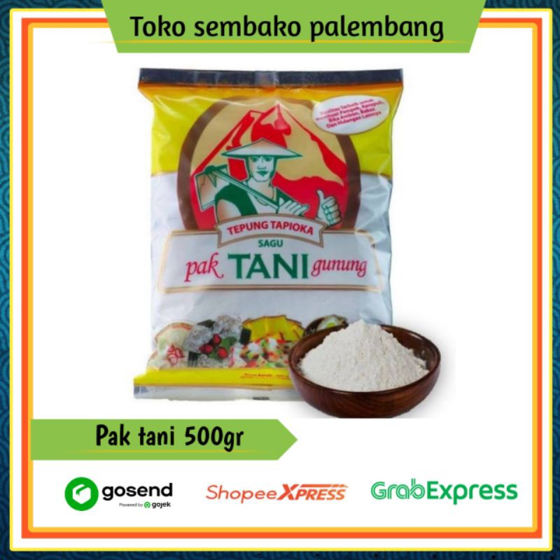 

Tepung tapioka sagu cap pak tani 500gr